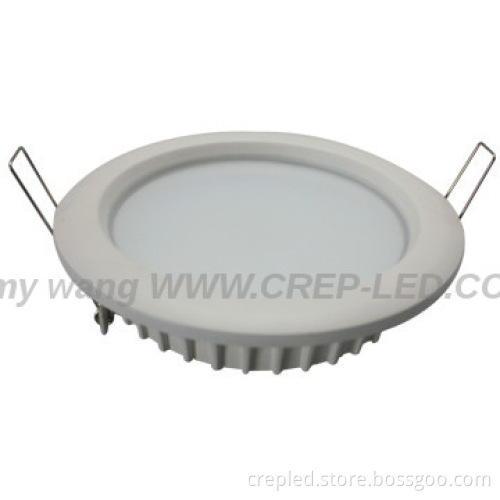 90mm 7w white led ceiling downlight with diffuser